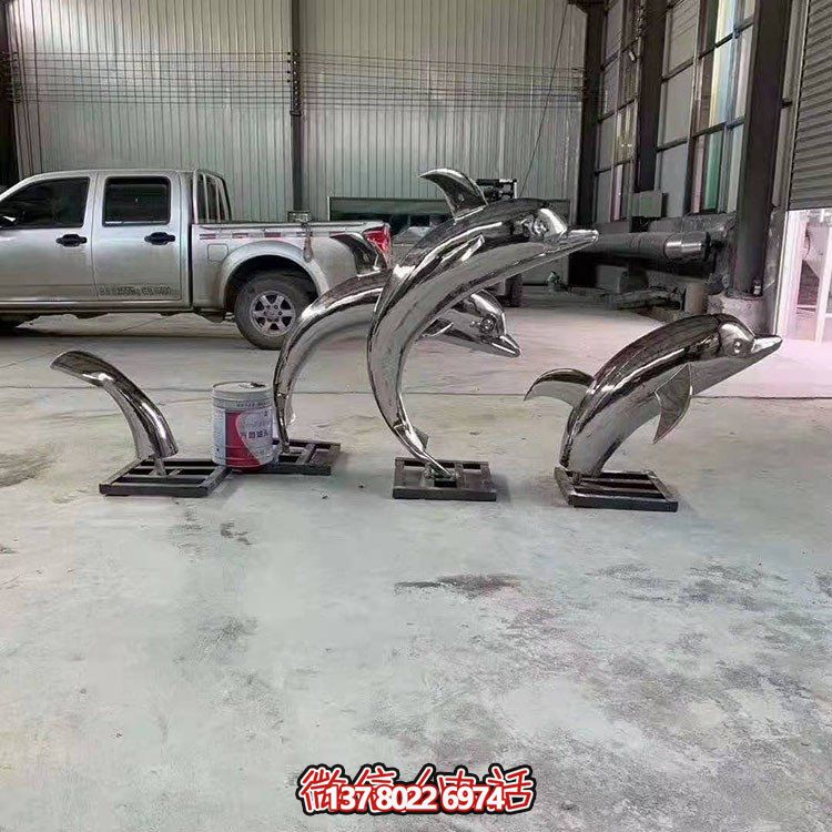 時尚不銹鋼水景擺件，點綴你的精致生活