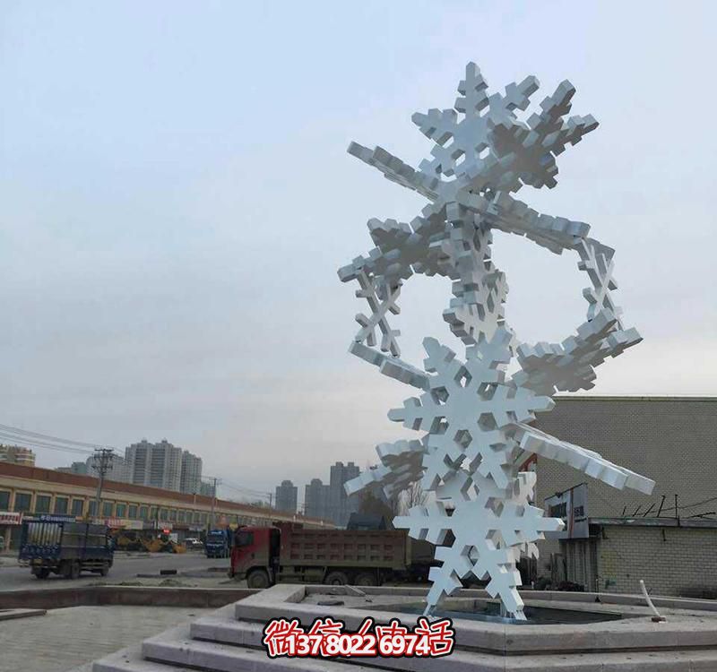 現代不銹鋼雕塑景觀樹，點亮城市花園