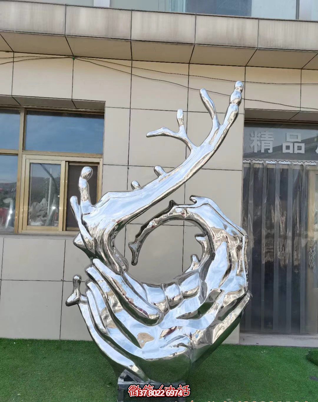 別墅庭院裝飾大號不銹鋼海浪浪花雕塑 別墅庭院裝飾大號不銹鋼海浪浪花雕塑