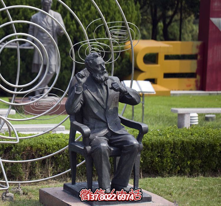 銅雕校園世界名人諾貝爾雕塑 銅雕校園世界名人諾貝爾雕塑