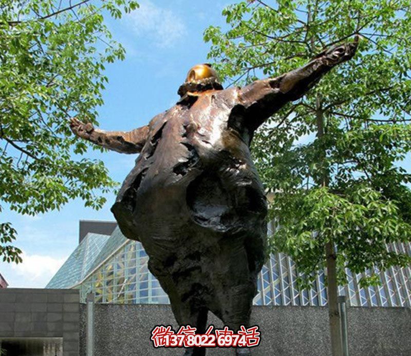 廣場抽象西方人物銅雕大聲唱雕塑 廣場抽象西方人物銅雕大聲唱雕塑