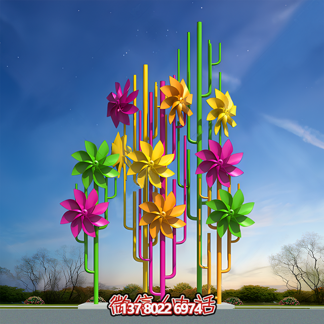  風花趣境：不銹鋼網(wǎng)紅景觀的活力綻放