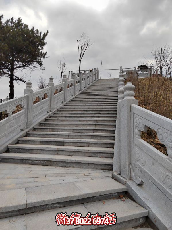 鋪路石及花崗巖石雕欄桿 鋪路石及花崗巖石雕欄桿